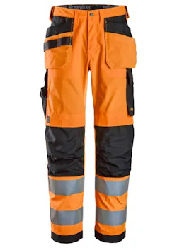 Snickers High-Vis Klasse 2 Werkbroek met Holsterzakken 6238
