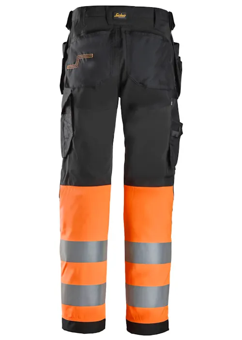 Snickers High-Vis Klasse 1 Werkbroek met Holsterzakken 6239