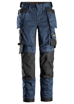 Snickers Workwear AllroundWork, Dames Stretchbroek met Holsterzakken 6247 miniatuur