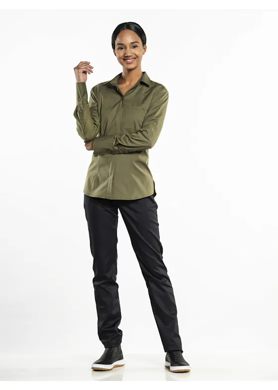 Chaud Devant Women's UFX Shirt Moosgrün