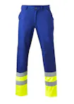 Marineblauw/fluor geel