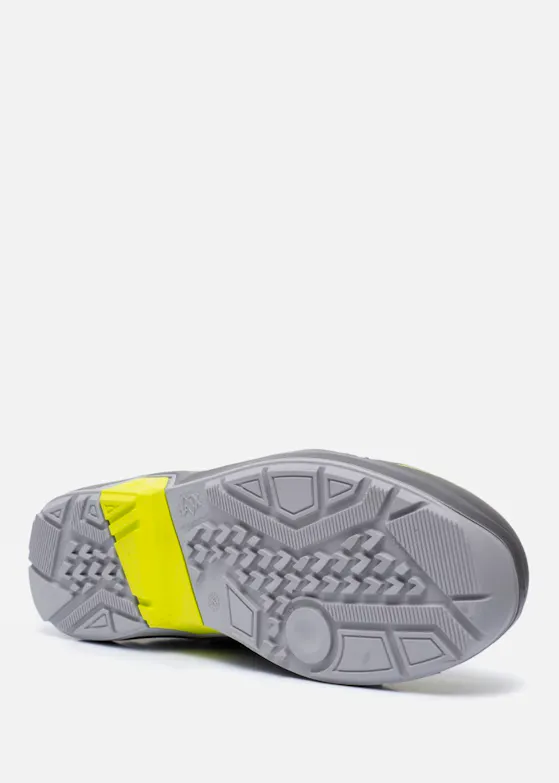 Haix Connexis Safety T S1 Low, Grey-Citrus S1 Sicherheitsschuh
