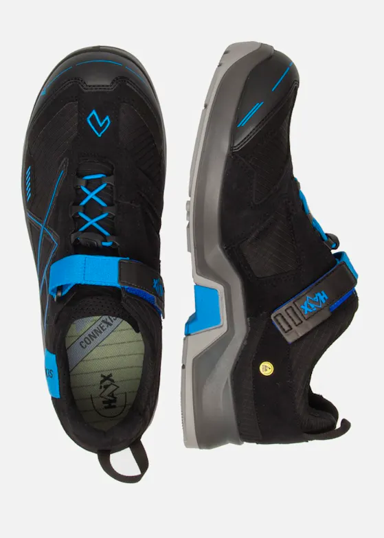 Haix Connexis Safety T S1 Low, Black-Blue Sicherheitsschuh