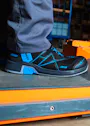 Haix Connexis Safety T S1 Low, Black-Blue Sicherheitsschuh Vorschaubild