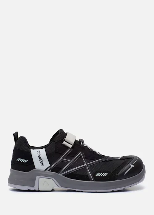 Haix Connexis Safety T S1P Low Black-Silver Werkschoen