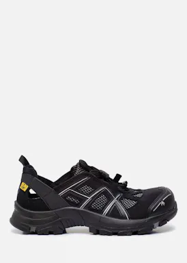 Haix Connexis Safety T S1 Low Grey-Citrus Dames Werkschoen