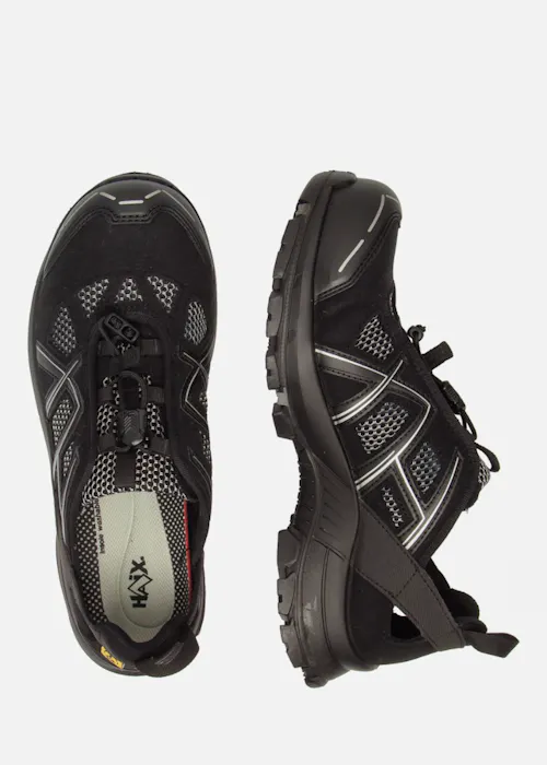 Haix Connexis Safety T S1 Low Grey-Citrus Dames Werkschoen
