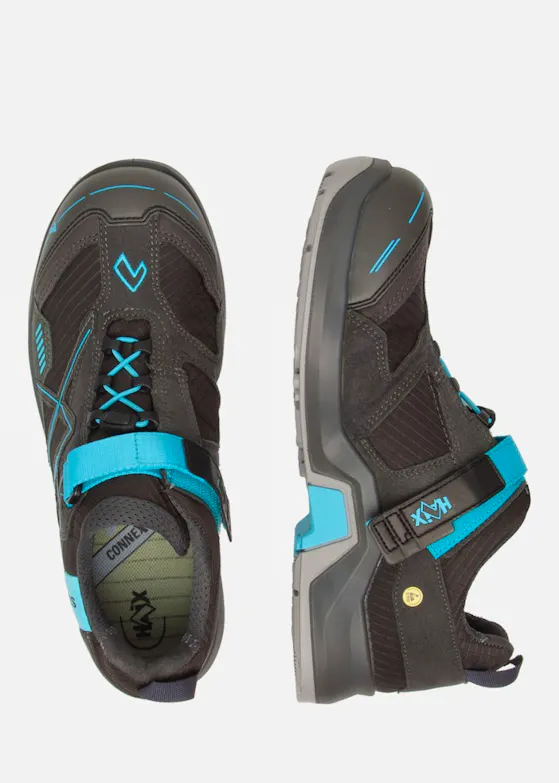Haix Connexis Safety T S1 Low Grey-Atoll Dames Werkschoen