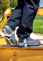 Haix Connexis Safety+ GTX Low Grey-Silver S3 Dames Werkschoen miniatuur