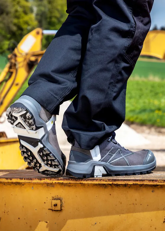 Haix Connexis Safety+ GTX Low Grey-Silver S3 Dames Werkschoen