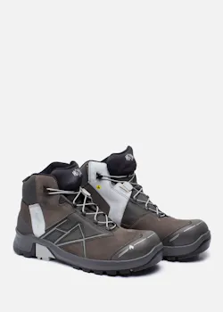 Haix Connexis Safety+ GTX Mid Grey-Silver S3 Werkschoen miniatuur