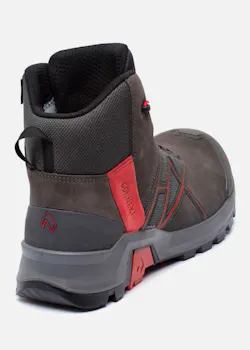 Haix Connexis Safety+ GTX Mid Grey-Red S3 Werkschoen miniatuur