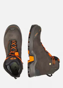 Haix Connexis Safety+ GTX Mid Grey-Orange S3 Werkschoen miniatuur