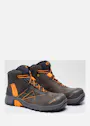 Haix Connexis Safety+ GTX Mid Grey-Orange S3 Werkschoen miniatuur