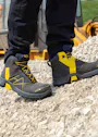 Haix Connexis Safety+ GTX Mid Grey-Yellow S3 Sicherheitsschuh Vorschaubild