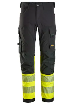 Snickers High-Vis Klasse 1 4-Way Stretch Werkbroek 6335
