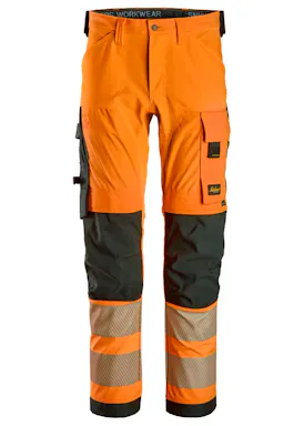 Snickers High-Vis Klasse 2 4-Way Stretch Werkbroek 6336