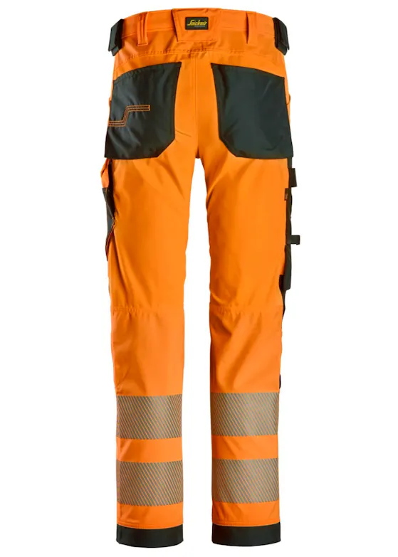 Snickers High-Vis Klasse 2 4-Way Stretch Werkbroek 6336
