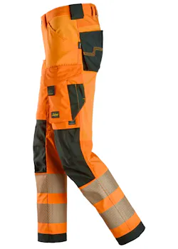 Snickers High-Vis classe 2 stretch 4 directions pantalon de travail 6336 thumbnail (vignette)