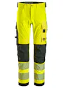Snickers High-Vis Klasse 2 4-Way Stretch Werkbroek 6336 miniatuur