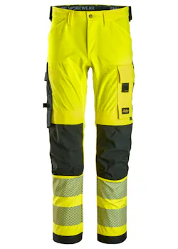 Snickers High-Vis classe 2 stretch 4 directions pantalon de travail 6336 thumbnail (vignette)