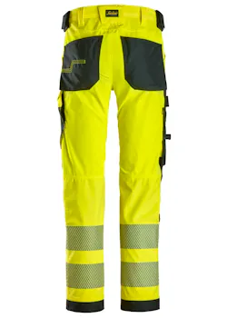 Snickers High-Vis classe 2 stretch 4 directions pantalon de travail 6336 thumbnail (vignette)