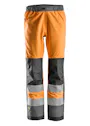 Snickers Workwear High-Vis Waterproof Shell Broek Klasse 2 miniatuur