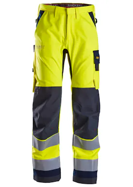 Snickers Workwear ProtecWork, Werkbroek, High-Vis Klasse 2