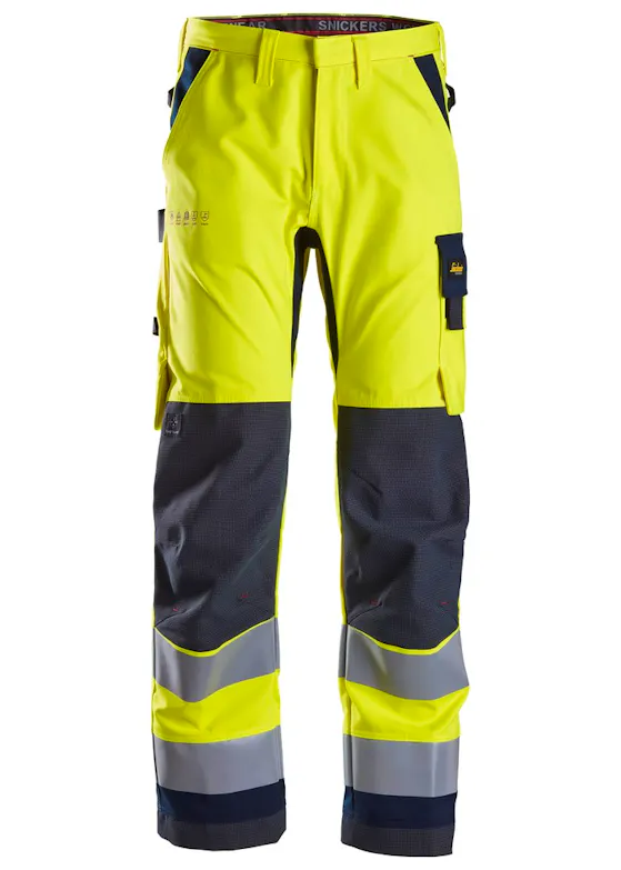 Snickers Workwear ProtecWork, Werkbroek, High-Vis Klasse 2