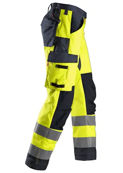 Snickers Workwear ProtecWork werkbroek met symmetrische zakken Klasse 2 - 6361 miniatuur
