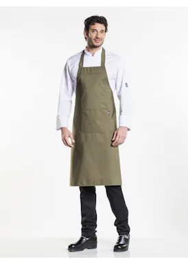 Chaud Devant Short Dark Olive Apron