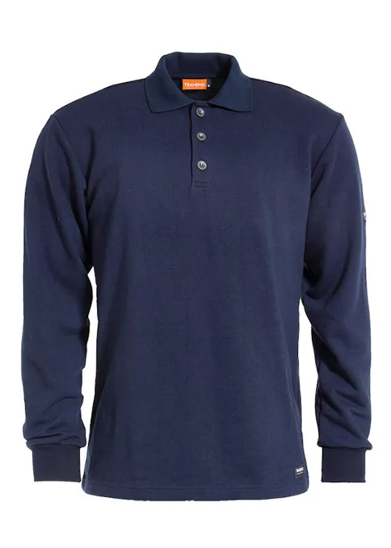 Tranemo Cantex 637189 Polosweater Vlamvertragend UV-bescherming Skinsafe™