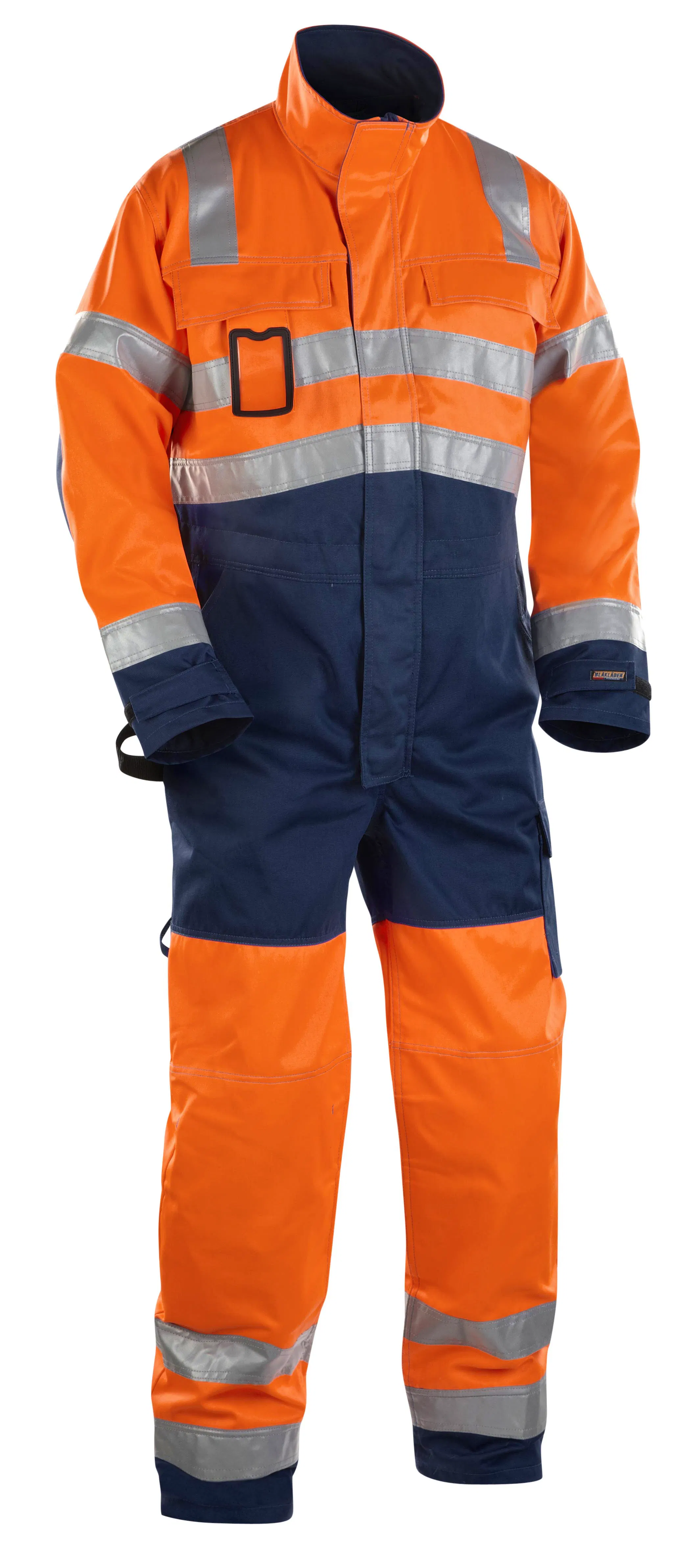 Oranje/Marineblauw