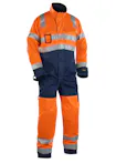 Oranje/Marineblauw