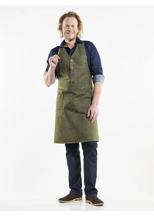 Chaud Devant Bistro Green Denim