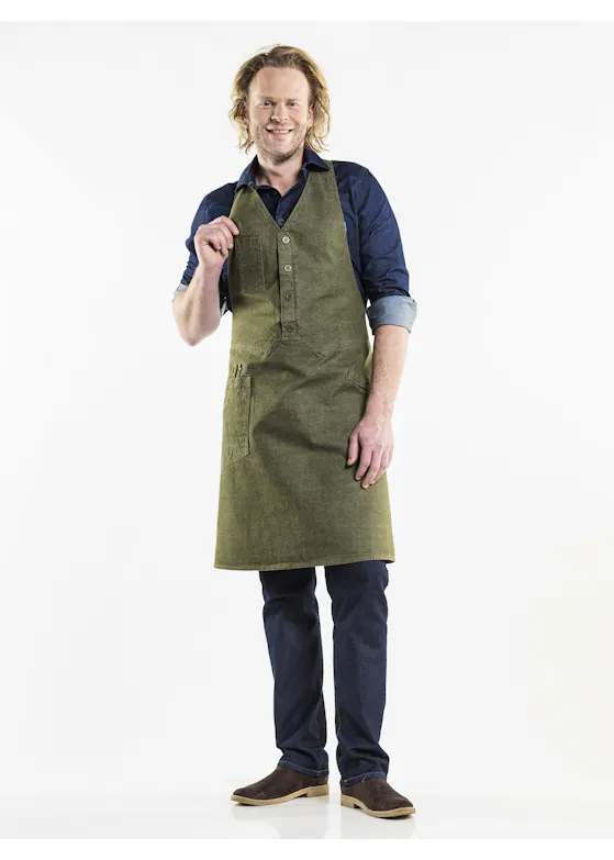 Chaud Devant Bistro Green Denim