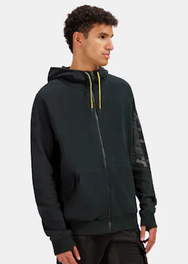 Snickers Logo Full-Zip Hoodie