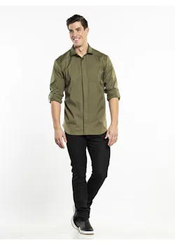 Chaud Devant Shirt Men UFX Moss miniatuur