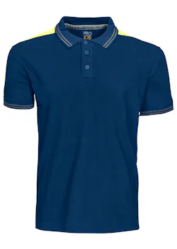 Projob 642018 2018 Poloshirt Met Fluo Inzetstukken Regular Fit miniatuur