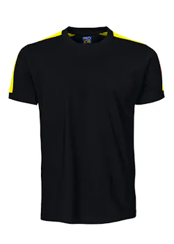 Projob 2019 T-Shirt Fluo Inzetstukken Regular Fit