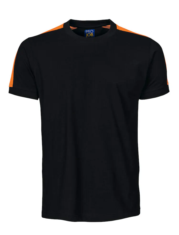 Schwarz/orange