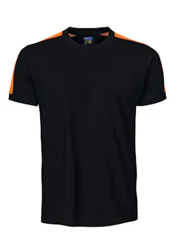 Projob 2019 T-Shirt Fluo Inzetstukken Regular Fit miniatuur