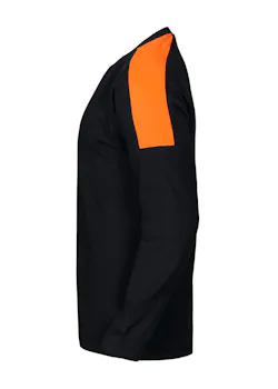 Projob 2020 T-Shirt Lange Mouwen Fluo Inzetstukken Regular Fit miniatuur