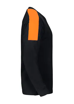 Projob 2020 T-Shirt Lange Mouwen Fluo Inzetstukken Regular Fit miniatuur