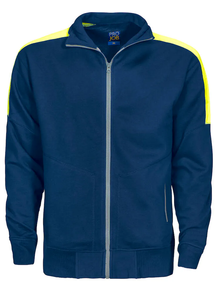 Marineblau/gelb