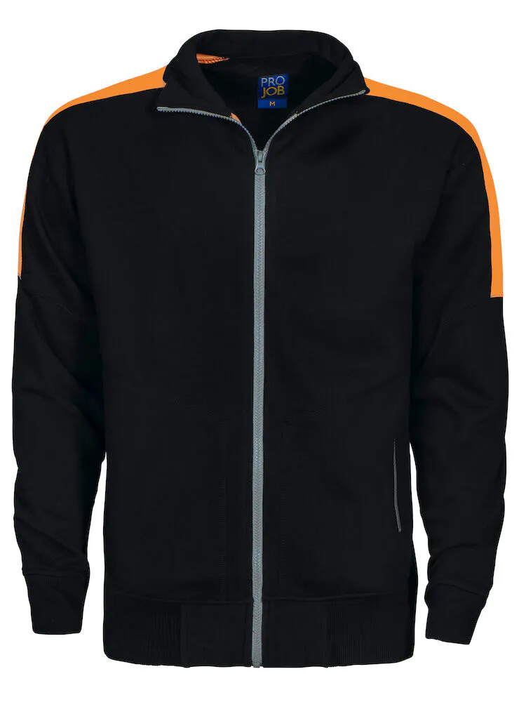 Schwarz/orange