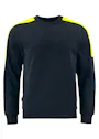 Projob 642125 Sweatshirt Rundhals mit fluoreszierenden Einsätzen, Regular Fit Vorschaubild