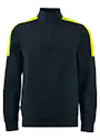Projob 642128: Sweatshirt mit kurzem Reißverschluss, Regular Fit Vorschaubild