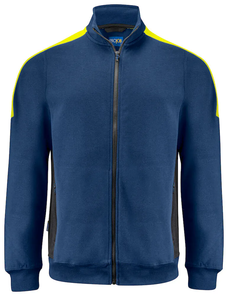 Marineblau/gelb