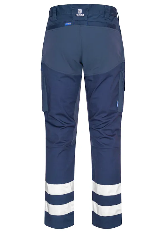 Projob Vollstretchhose mit Knietaschen und Reflexstreifen 2509